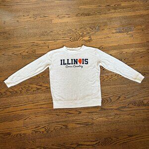 Illinois Cross Country Sweater